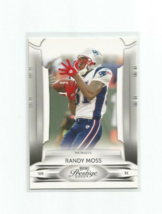 Randy Moss (New England Patriots) 2009 Panini Prestige Card #58 - £3.89 GBP