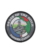 4&quot; NAVY ORDER OF THE DITCH PANAMA CANAL EMBROIDERED PATCH - £27.52 GBP