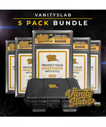 Vanity Slabs 5 Pack Bundle for Standard with Mystery Card Baseball Footb... - £39.24 GBP