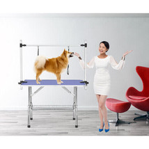 36&quot; Folding Dog Pet Grooming Table Heavy Duty Stainless Steel - £102.25 GBP