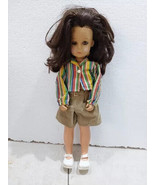 Old Hard Plastic Doll 70s Check Stock - $21.78