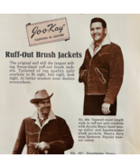 1968 Corral Sportswear Jo-O-Kay Jackets Advertisement Leather Coats DWP9C - $28.07 CAD