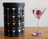 Lolita Love My Martini Shopaholic Glass 10oz Hand Painted Purse Heels Ba... - £8.65 GBP