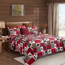 Lodge Life Living Super Soft 4PC Sheet Set For Cabin Or Camper In Queen - £30.00 GBP