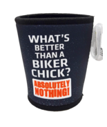 Ninc Black Bicker Chick 5mm Thick Neoprene Can Cooler Insulated Holder - $8.90