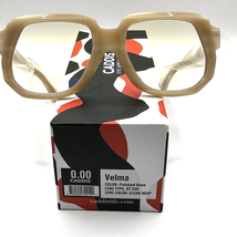 Caddis Reading Glasses eyewear Velma +0.00 Polished Bone color Blue Light NEW - £60.06 GBP