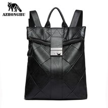 Fashion Backpack Women 2022 New Korean Version Easy To Take Retro Lock Anti-Thef - £96.00 GBP