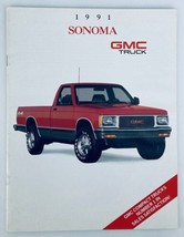 1991 GMC Truck Sonoma Lineup Dealer Showroom Sales Brochure Guide Catalog - $12.93 CAD