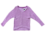 FREE PEOPLE Damen Sweatshirt Bright Lights Sanft Lila/Weiss Größe XS OB1... - $55.22