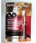 Boyd&#39;s Brush It Away Grey Hair Mascara and Root Touch Up Light Brown - £7.89 GBP