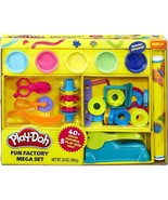 Play-Doh Over 40-Piece Fun Factory Pretend Play Mega Set With Playing Mat - $48.00 CAD