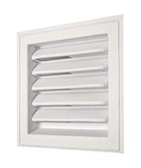 Louver Plstc Wht 8x8 - $32.76 CAD