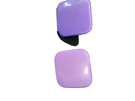 Purple Earrings Square - $1.79