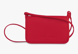 Longchamp Le Foulonne Leather Wallet-On-Strap Crossbody Clutch ~NWT~ Love - £170.14 GBP