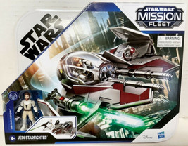New Hasbro Star Wars Mission Fleet Stellar Class OBI-WAN Kenobi Jedi Starfighter - £31.60 GBP