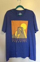 Family Fun Half Dome Yosemite T Shirt Mens Sz XXL Blue National Park Gra... - £18.69 GBP