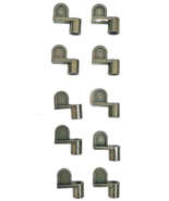 5/16&quot; Sunscreen Clips Bronze Pack of 10 Window Screen Metal Diecast Die ... - $9.91