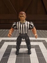 Referee Curly Brown Mat Mania Battle Royal AWA Wrestling 1985 Remco Figure wwe - £34.84 GBP