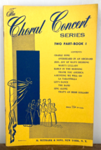 The Choral Concert Series 1950s Songbook Chorus Choir Sheet Music Witmark &amp; Sons - $14.84