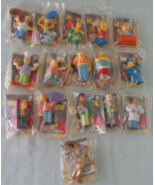 THE SIMPSONS MOVIE 2007 BURGER KING FULL SET OF 16 TOYS SEALED,  GOLD HOMER - £58.79 GBP