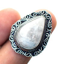 Rainbow Moonstone Vintage Style Gemstone Handmade Ring Jewelry 7.50&quot; SA 1756 - $4.99