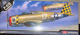 Academy 12492 Republic P-47D Thunderbolt 'Razorback' 1/72 Scale Model w extras - £20.16 GBP