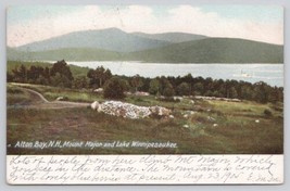 Postcard Mount Major and Lake Winnipesaukee Alton Bay New Hampshire - £2.80 GBP