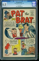 Pat the Brat #1 1955 -CGC 6.5 2nd Highest- Archie -SOUTHERN STATES 1197124006 - £218.07 GBP