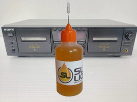 Slick Liquid Lube Bearings BEST 100% Synthetic Oil for Sony Cassette Decks Tape - $9.72