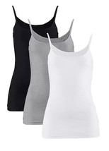 BP Pack of 3 Essential Cami Tops   UK 18 PLUS Size  (FM19-9) - £11.55 GBP