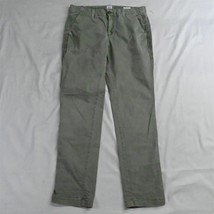 Gap 2 Green Distressed Girlfriend Slim Stretch Womens Chino Pants - £14.15 GBP