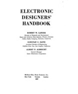Electronic Designers&#39; Handbook by Landee, Davis, Albrecht 1957 PDF on CD - $300.27 MXN