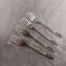 National Olaf Salad Forks 4 Stainless Steel 6.625&quot; - $19.95