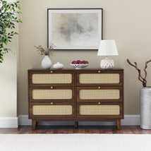 Drawer Bedroom Dresser, Wooden Antique Dresser, Tv Cabinet Bedroom Living Room - £216.55 GBP