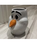 Disney Stores Frozen Olaf 3D Character Face Head Coffee Mug Tea Cup - $34.64