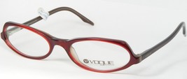 Vintage Vogue Vo 2280 W937 Red /TAN Eyeglasses Glasses Frame VO2280 51-17-140mm - £62.32 GBP