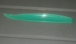 Vintage Tupperware Lettuce Tomato Corer Grapefruit Knife Jade Green - $4.25