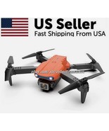 E88 Pro WIFI FPV Foldable Quadcopter HD 4K Wide Angle Dual Camera Drone ... - $23.95