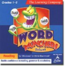 Word Munchers Deluxe Cd Rom - $9.99