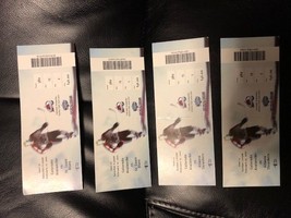 Ticket 2001  4 ticket  lot   Colorado Avalanche vs atlanta  st louis   free ship - £23.45 GBP