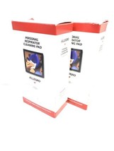 2-boxes 200 Wipes! Allegro 1001 Personal Respirator Cleaning Pads 5 X 8 ... - $34.50