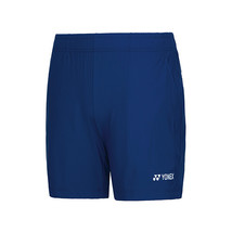 YONEX 24S/S Men&#39;s Badminton Woven Shorts Sports Pants Navy Blue NWT 249P... - $813.07 MXN