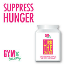 GYM BUNNY CURB THE CRAVING APPETITE SUPPRESSANT PILLS – EAT LESS DIET SL... - $27.69