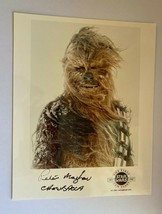 Star Wars Chewbacca Peter Mayhew Autographed 8x10 Photo Photograph - £156.62 GBP