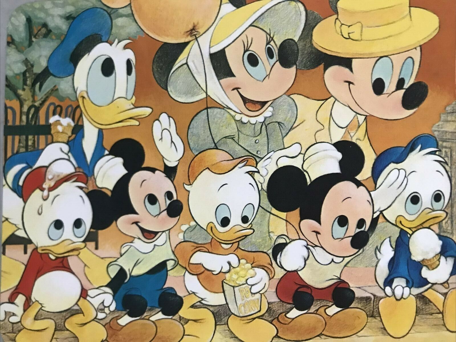 1979 EVERYONE LOVES A PARADE! DISNEYLAND SOUVENIR POSTCARD 5 3/4 X 6 1/4 - £11.87 GBP