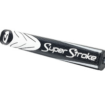 Super Stroke New Fatso 5.0 Extra Large Xl Xxl Jumbo Putter Grip Black On White - £16.14 GBP