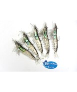 Almost Alive Lures Artificial Soft Plastic Shrimp 6&quot; Black Pre-Rigged 5 pk - €21,51 EUR