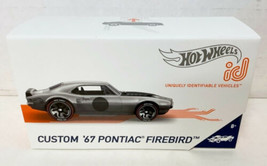 NEW Mattel HBG15 Hot Wheels id Series 2 CUSTOM &#39;67 PONTIAC FIREBIRD DieC... - £27.55 GBP