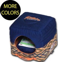70&#39;s Vintage-Tribal Squared 2-in-1 Collapsible Folding Pet Dog Bed Beds House - £51.75 GBP