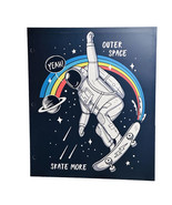 Outer Space Skate More 2-Pocket Paper Folder 12x10” Top Flight - €4,97 EUR